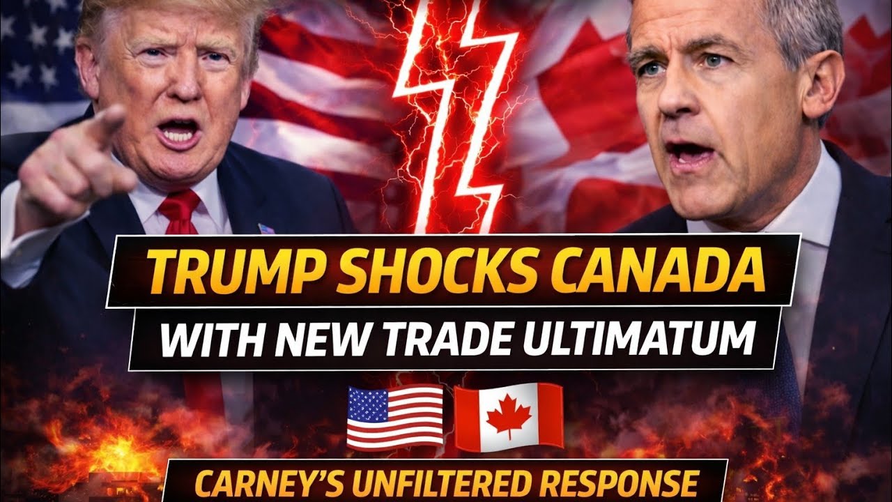 “US–Canada Trade Tensions Rise After Trump’s Latest Statement”