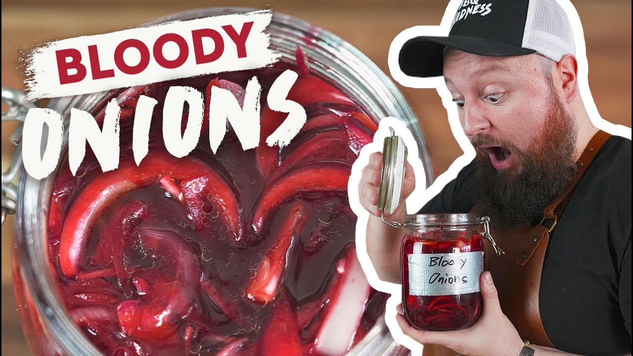 Rote Zwiebeln einlegen | BBQ Madness