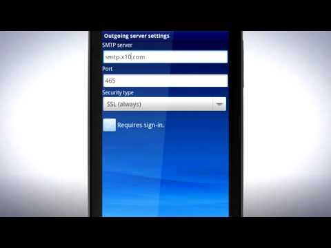 Wideo: Jak Skonfigurować Pocztę W Sony Ericsson
