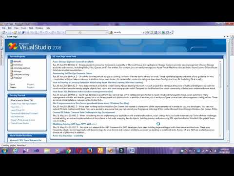 how to create project in microsoft visual basic 2008