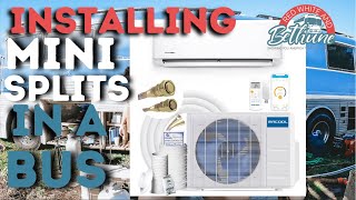 Installing a Mr. COOL Mini Split AC System in a Bus or RV