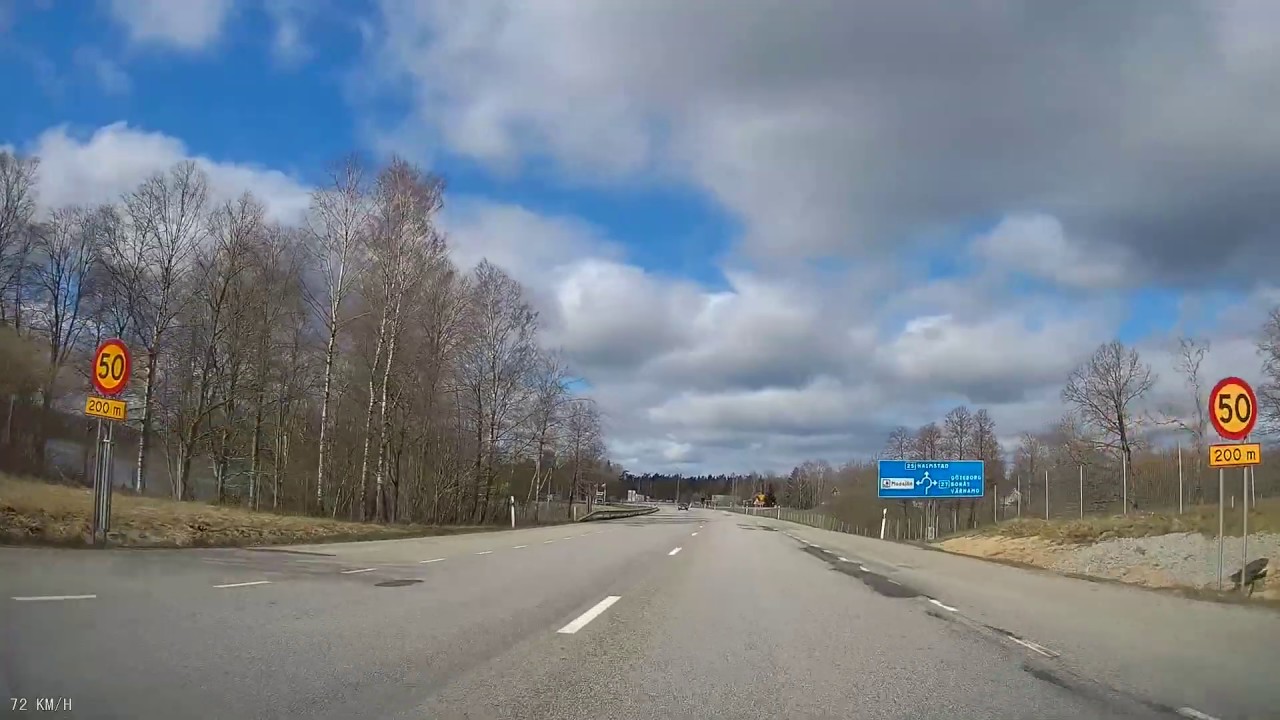 #1 Driving in Sweden - Alvesta - Värnamo
