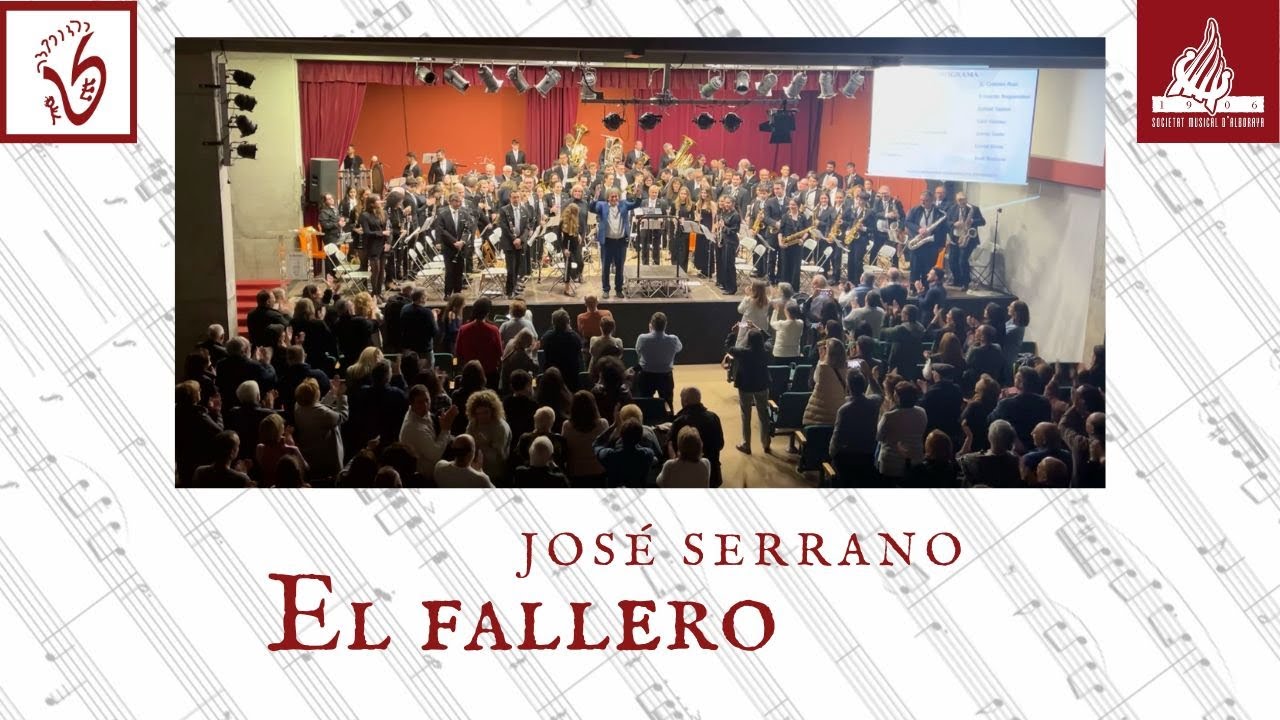 EL FALLERO pasodoble for BAND by José Serrano