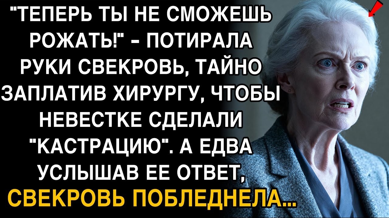 ТЕПЕРЬ ТЫ БЕЗДЕТНА!” — РАДОВАЛАСЬ СВЕКРОВЬ. НО МОЙ ОТВЕТ ЗАСТАВИЛ ЕЁ ПОБЛЕДНЕТЬ…