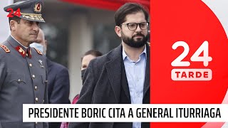 Presidente Gabriel Boric cita a La Moneda a General Javier Iturriaga por muerte de conscripto