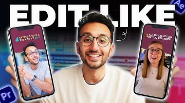 How to Edit Ali Abdaal Shorts in Premiere Pro & After Effects (FREE ASSETS PACK!)