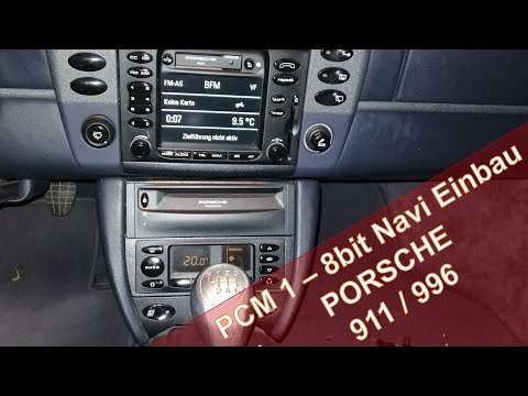 PCM 1 - Navigation Porsche 911 (996) einbauen