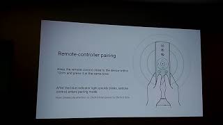 Xgimi H2 remote pairing