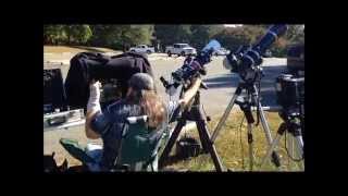 Oct 23 2014 Partial Solar Eclipse  Movie