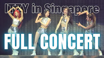 ITZY in Singapore - FULL CONCERT 4K FAN CAM: ITZY 2ND WORLD TOUR “BORN TO BE” (2024/04/06)