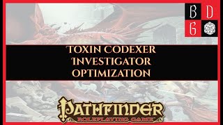 |1e| Toxin Codexer Investigator Optimization