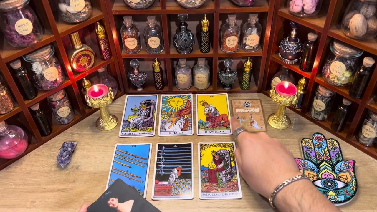 Διάλεξε στήλη και σκέψου τον ❤️pick a card ❤️