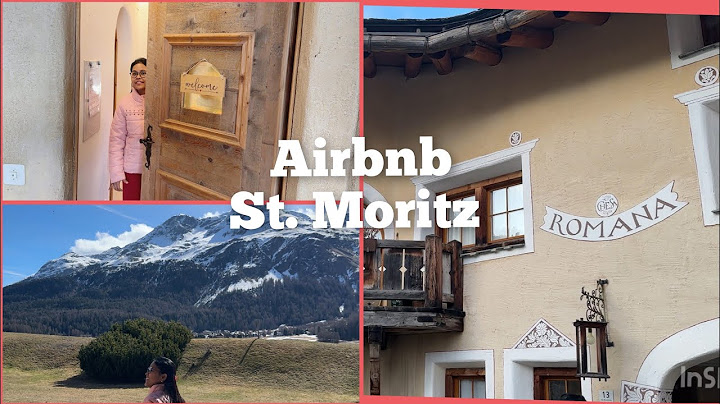 Airbnb in St. Moritz with the best view within budget | Room tour with price and booking details
