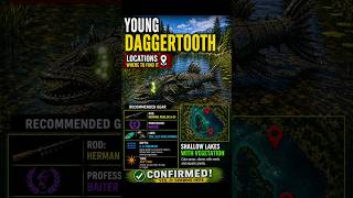 Young Daggertooth: dónde encontrarlo y cómo pescarlo | Entropia Universe #entropiauniverse