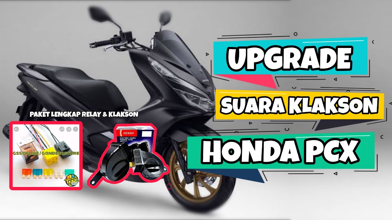 Cara Pasang Klakson Denso Keong PCX