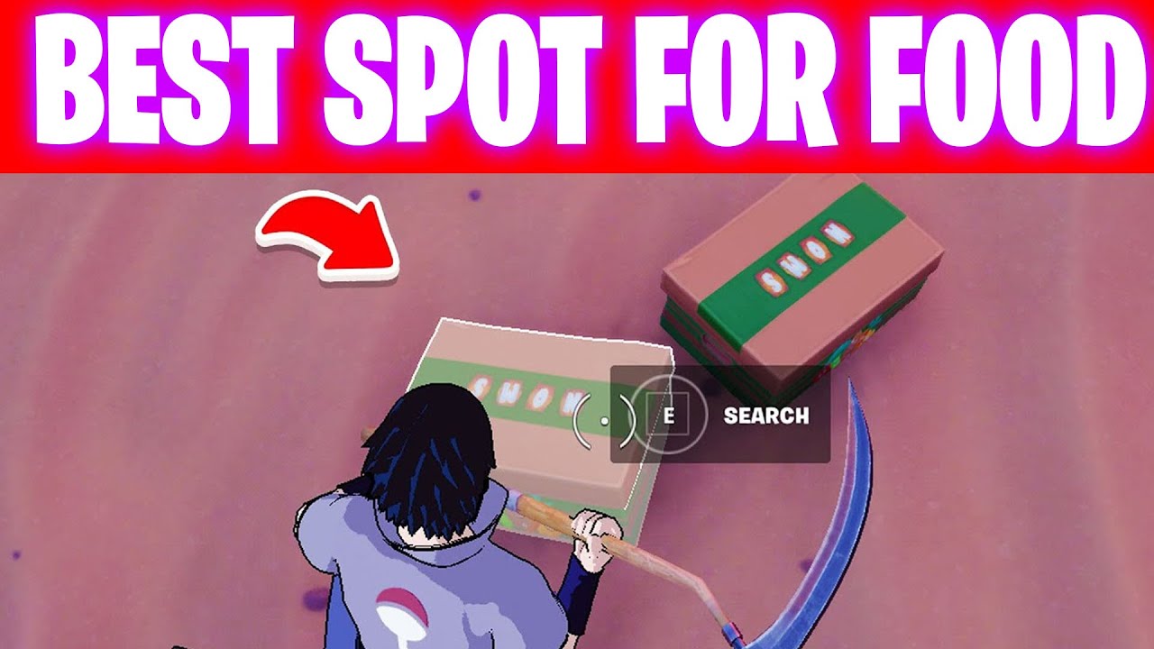 Eat Food in a Single Match Where to find food in Fortnite locations