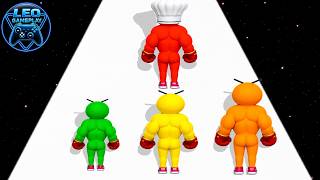 Level Up Runner Max Level Gameplay Fight Game Runner Level Up Gameplay Runner Game Android Iso Game screenshot 2