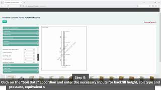 7) Filling Soil Data for ICF Multi-Story Wall Design in BuildNow