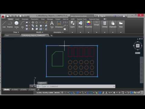 AutoCAD Tutorial - Understanding selection settings
