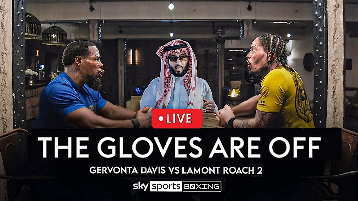 FACE OFF: Gervonta Davis vs Lamont Roach 2 | GLOVES OFF