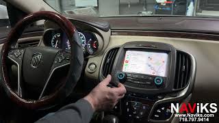 2014 - 2016 Buick LaCrosse Apple CarPlay + Android Auto (Wired &amp; Wireless) OEM Touch Screen Control