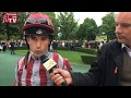 Raction  chaud de kevin nabet jockey de de bon coeur