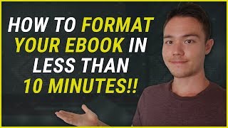 How to Format an ebook for Kindle Self-Publishing With Microsoft Word - In Less Than 10 Mins