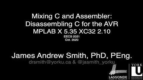 Lab E: Further Exploration in  Mixing C and Assembler on the ATMEGA328 in MPLAB X (2 of 3)