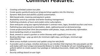 tour booking script
