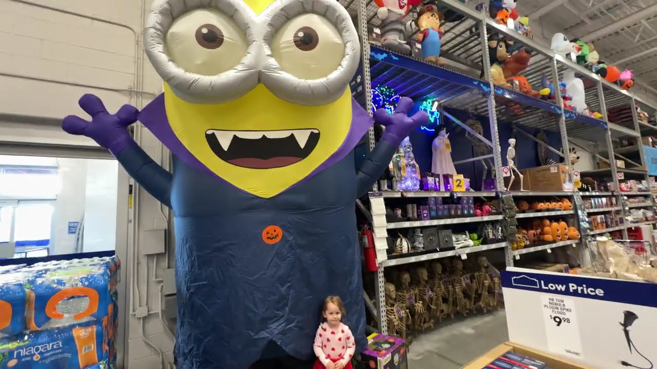 Halloween & Christmas at Lowe's