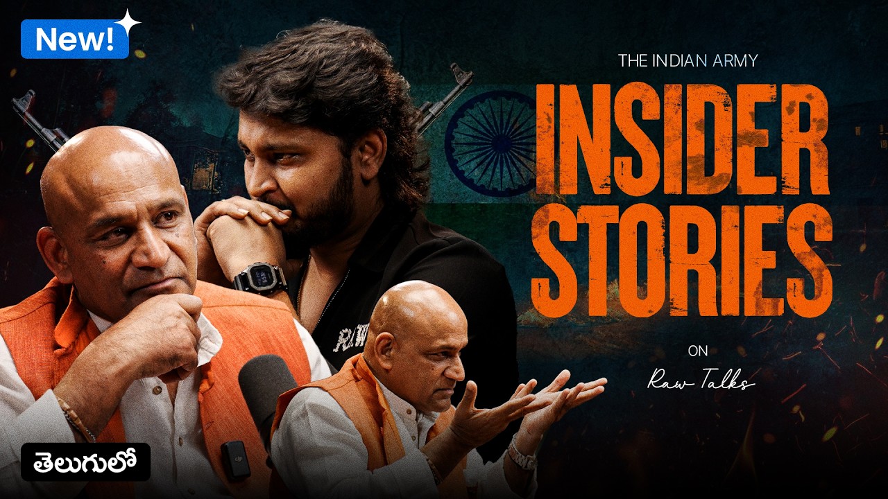 🔥🔥 MOST INTRIGUING STORIESSS‼️| Ft. Lt. Gen. Arun A | Telugu Podcast | Raw Talks With VK