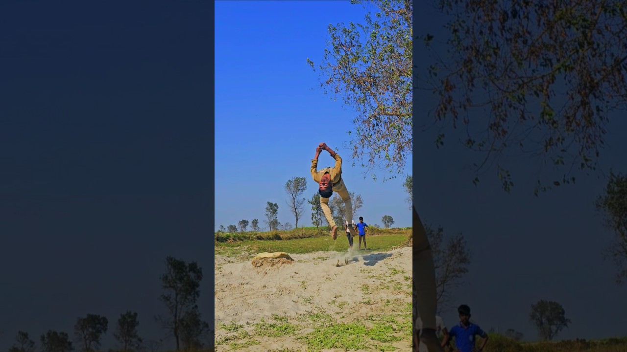 back jump now stunt Video 