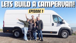 We bought a van! | Self Build Campervan Conversion | XLWB Fiat Ducato | The Bannings