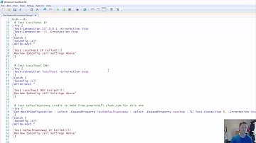 Powershell | Network Connection Testing