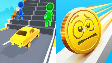 Shape shifting VS Coin Rush! - All Levels SpeedRun Gameplay Android iOS Ep4