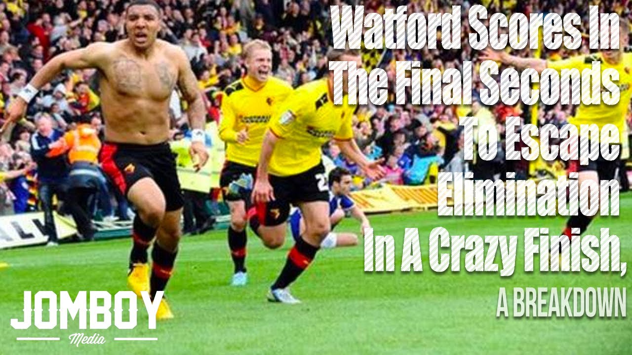 Watford scores in the final seconds to escape elimination, a breakdown