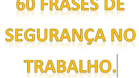 O que quer dizer frase de segurança?