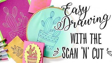 Universal Pen Holder Tutorial: Easy Drawing with the ScanNCut | AD