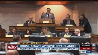 Ind. House, Senate approve RFRA changes