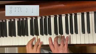 Rhythmic notation and perception in Feather in My Cap by Ida Bostelmann