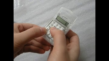 Personalized Magnet Calculator Clip