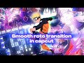 Smooth roto transition + warp [pinch effect] like ae ! Capcut tutorial ! Full amv tutorial 🔥 