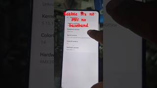 Realme 12x No IMEI Fix | No Baseband Repair Done Easy #realme #oppo #k12x #mobilerepairing
