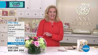 HSN | Anna Griffin Elegant Paper Crafting - 12th Anniversary 01.18.2022 - 09 PM screenshot 1