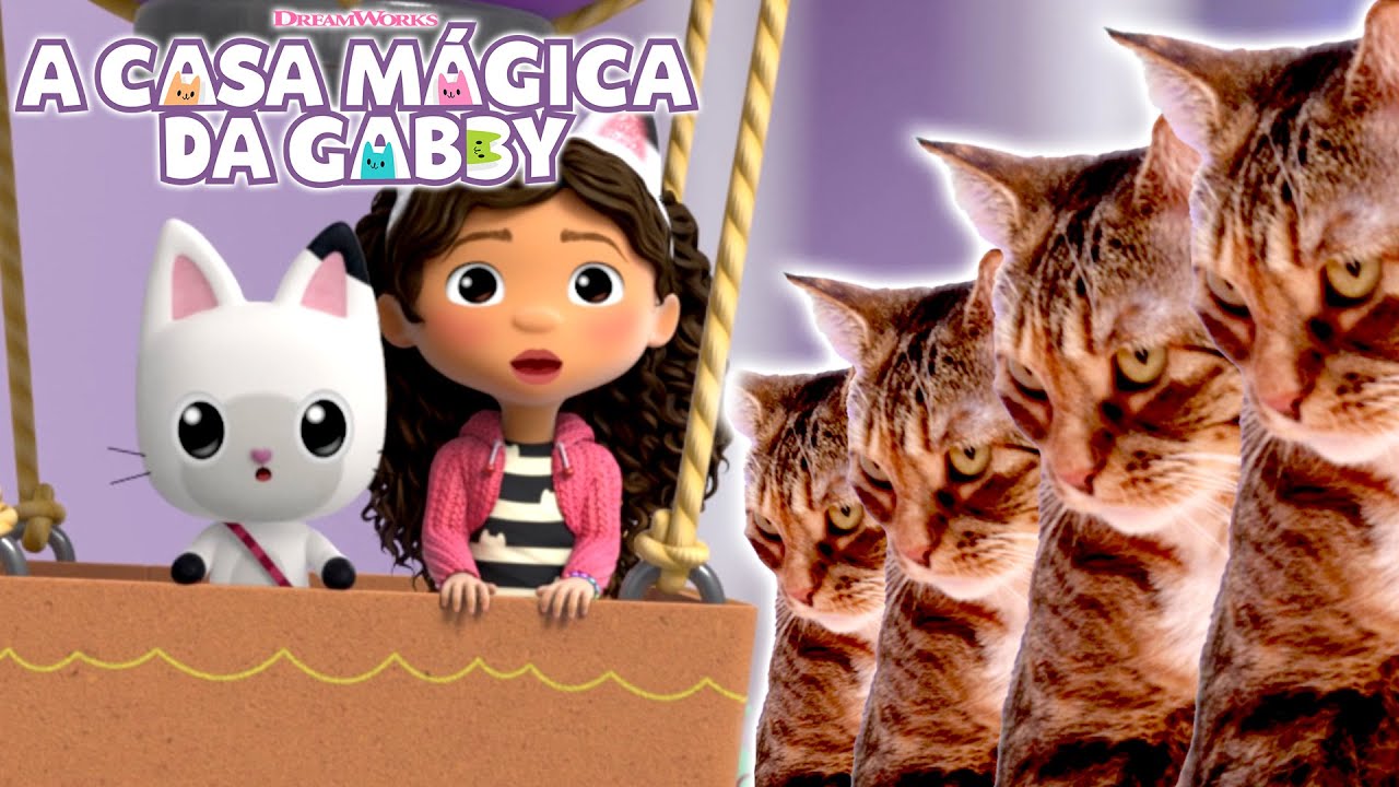 Qual gatinho clone é o VERDADEIRO Floyd?? | A CASA MÁGICA DA GABBY | Netflix