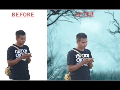 Tutorial Adobe Photoshop Touch   For Android ( How to make change background )