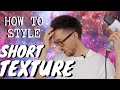 How To Style a Short Textured Men's Haircut