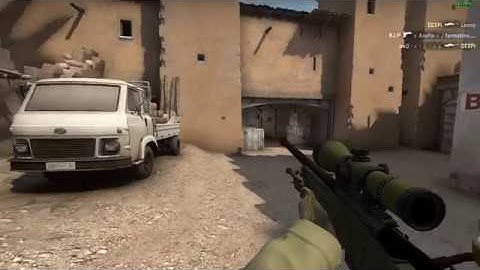 CSGO AWP  Slow motion 5kills ACE dd2