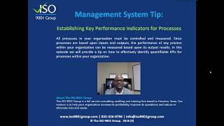 Establishing KPIs for Processes