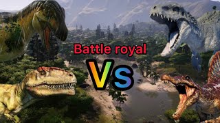 The ultimate mega carnivore battle arena. Jurassic world evolution 2